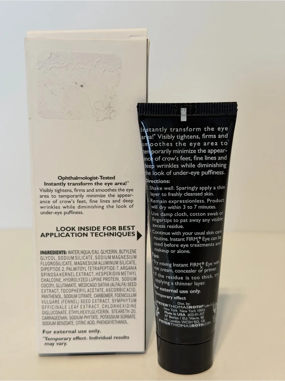 Peter Thomas Roth Instant Firmx Eye Tightener - Black